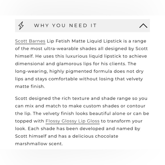 🌴 Scott Barnes #Facts - Lip Fetish Matte Liquid Lipstick - NIB - Full size - Picture 4 of 4